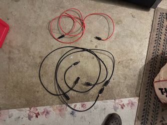Three 5 foot solar wires and one 10 foot