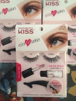 New kiss eyelash kit