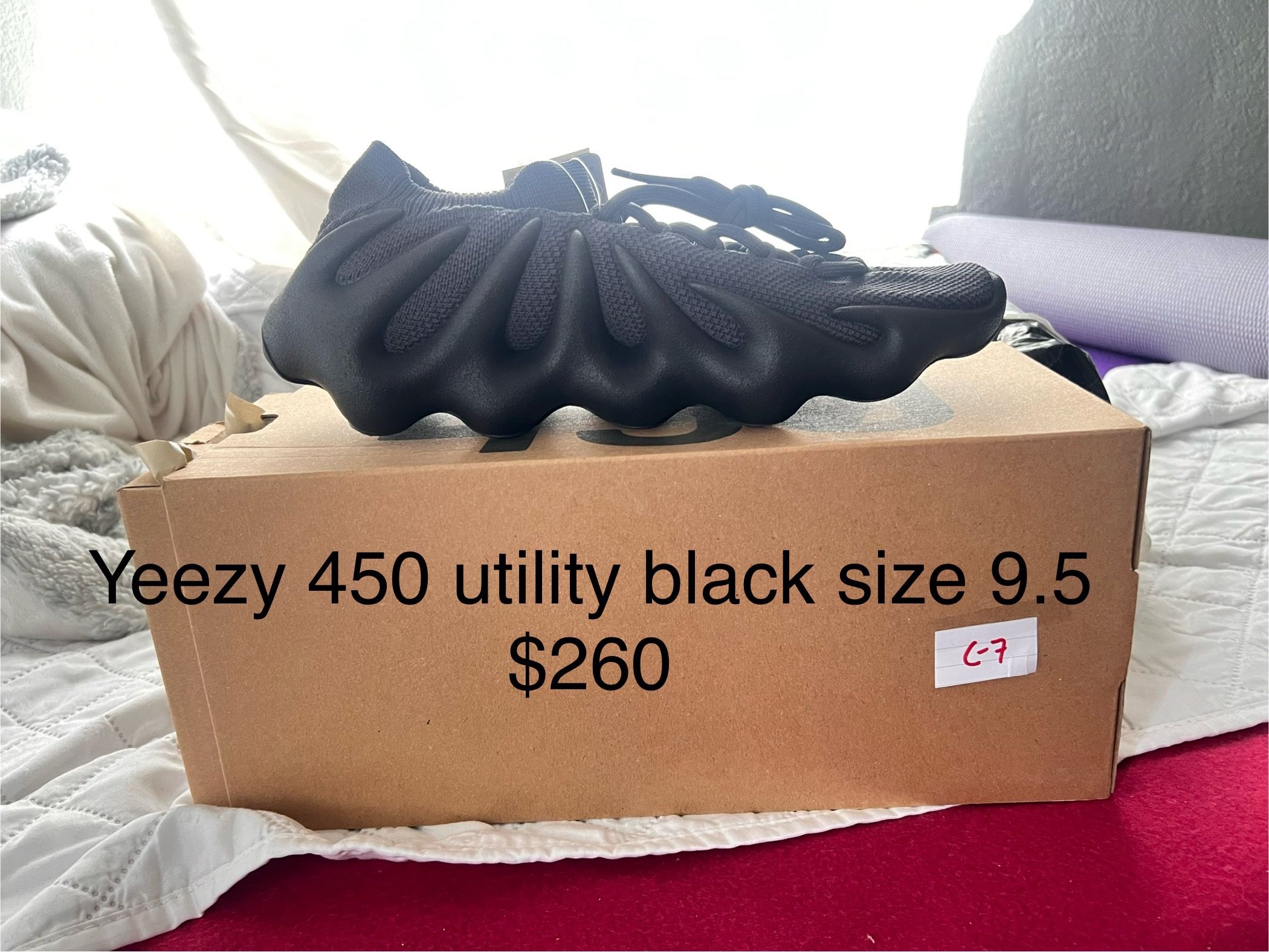 Yeezy 450 Utility Black
