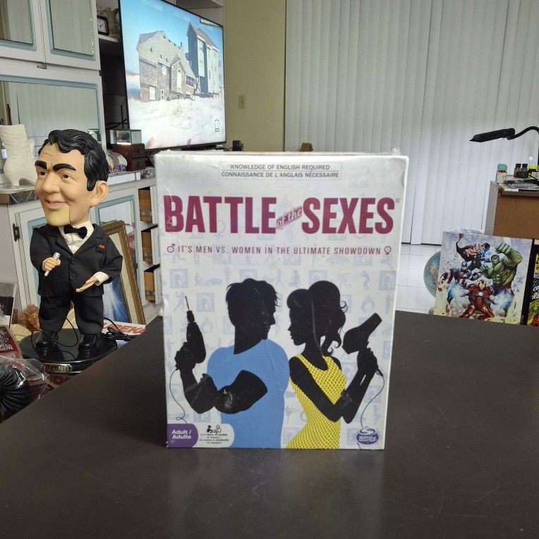 "NEW " "Battle Of The Sexes" Board Game - It's Men Vs Women In The Ultimate Showdown For Adults