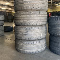 245-40-18 Used Pirelli Tire Set