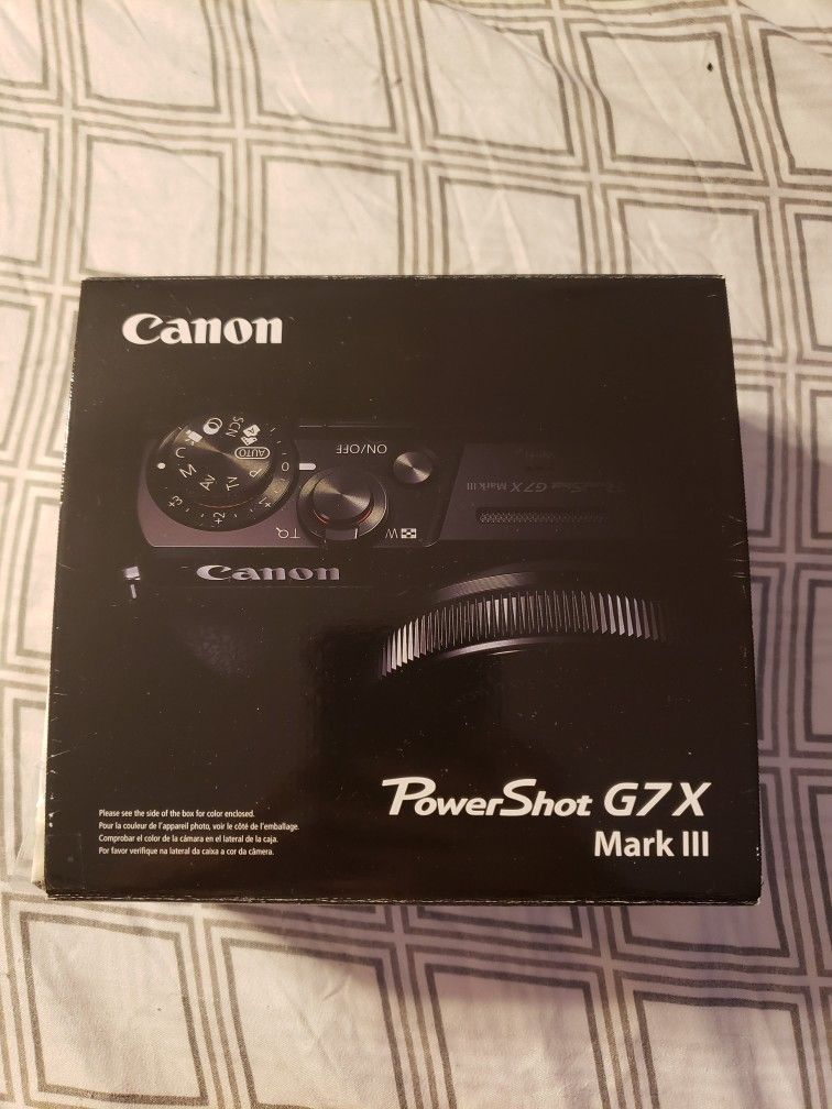 Camera PowerShot G7X Mark 3