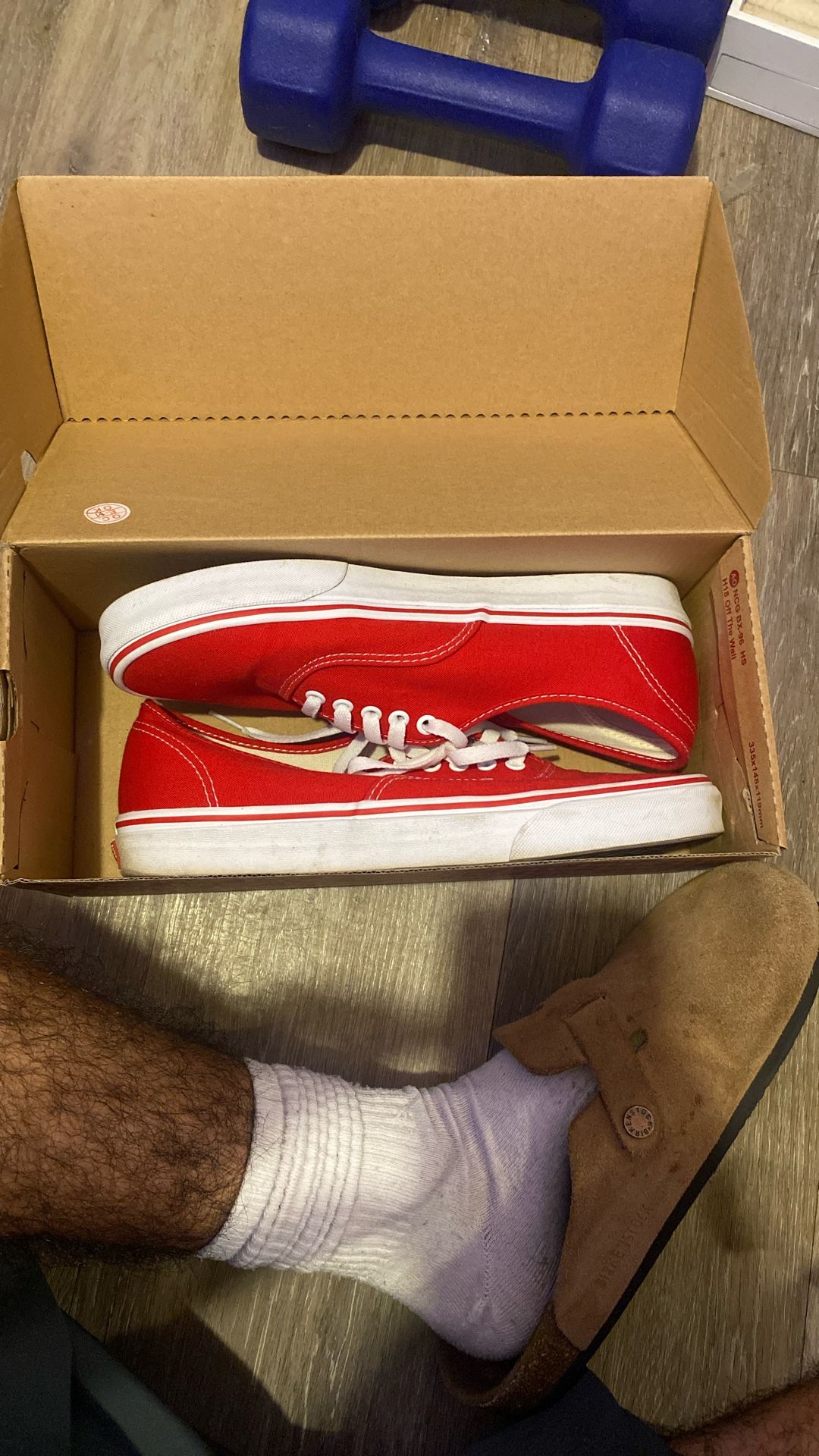 Vans Authentic Red