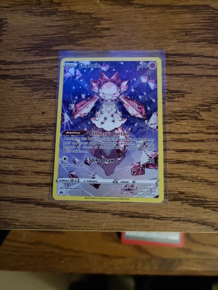 Pokémon Diancie Crown Zenith