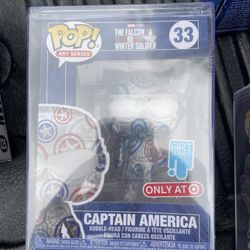 The Falcon and The Winter Soldier Captain America Target Exclusive Funko Pop