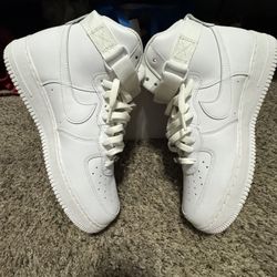 White Air Force 1 High Top Size 11.5 Never Worn