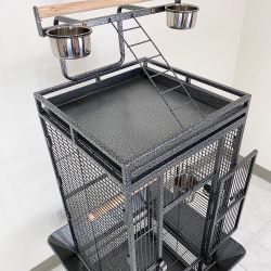 $130 (New) Large 61” parrot bird cages with rolling stand for cockatiels parrot parakeet lovebird finch