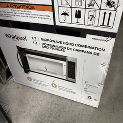 1.7 Cubic foot microwave hood combination