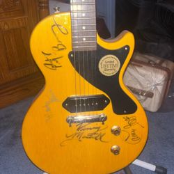 Les Paul Junior 57’ Reissue Signed By All Members Of Vanilla Fudge *autheticated And Comes W Photos*