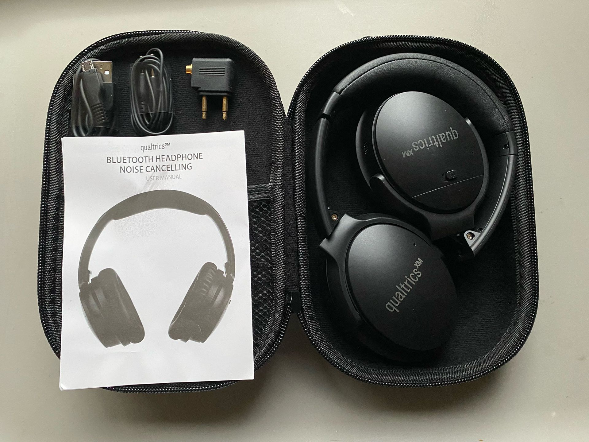 Qualtrics XM Bluetooth Noise Canceling Headphones 