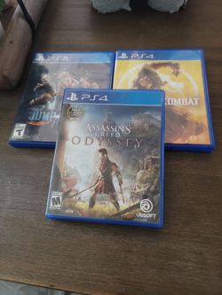 PS4 Game Bundle of 3
