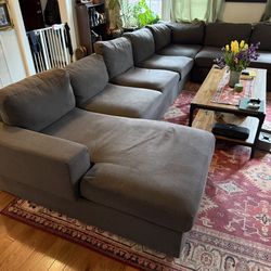 Grey Sectional Couch 