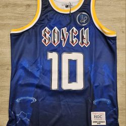 Headgear Classics Dennis Rodman 2X Alternate HighSchool BasketBall Jersey