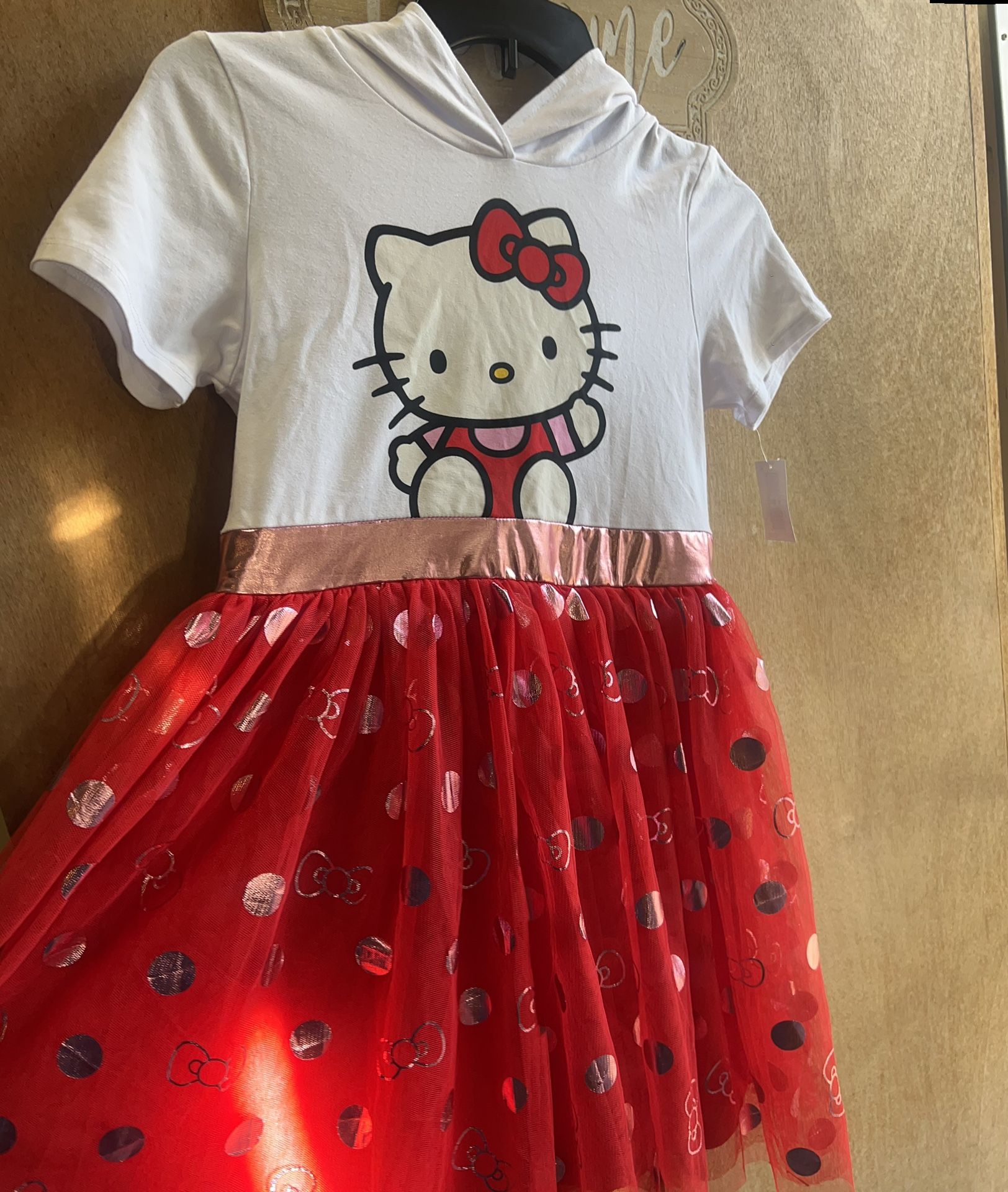 Vestido De Hello Kitty Size 14 De Niña