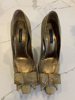 Dolce & Gabbana Gold Heals Size 36