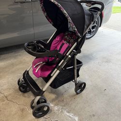 Pink Evenflo Stroller