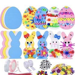 32pcs Bunny Egg Easter Craft Kits DIY Easter 