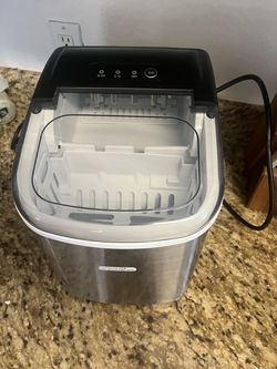 Countertop Portable Ice Maker Stainless Steel