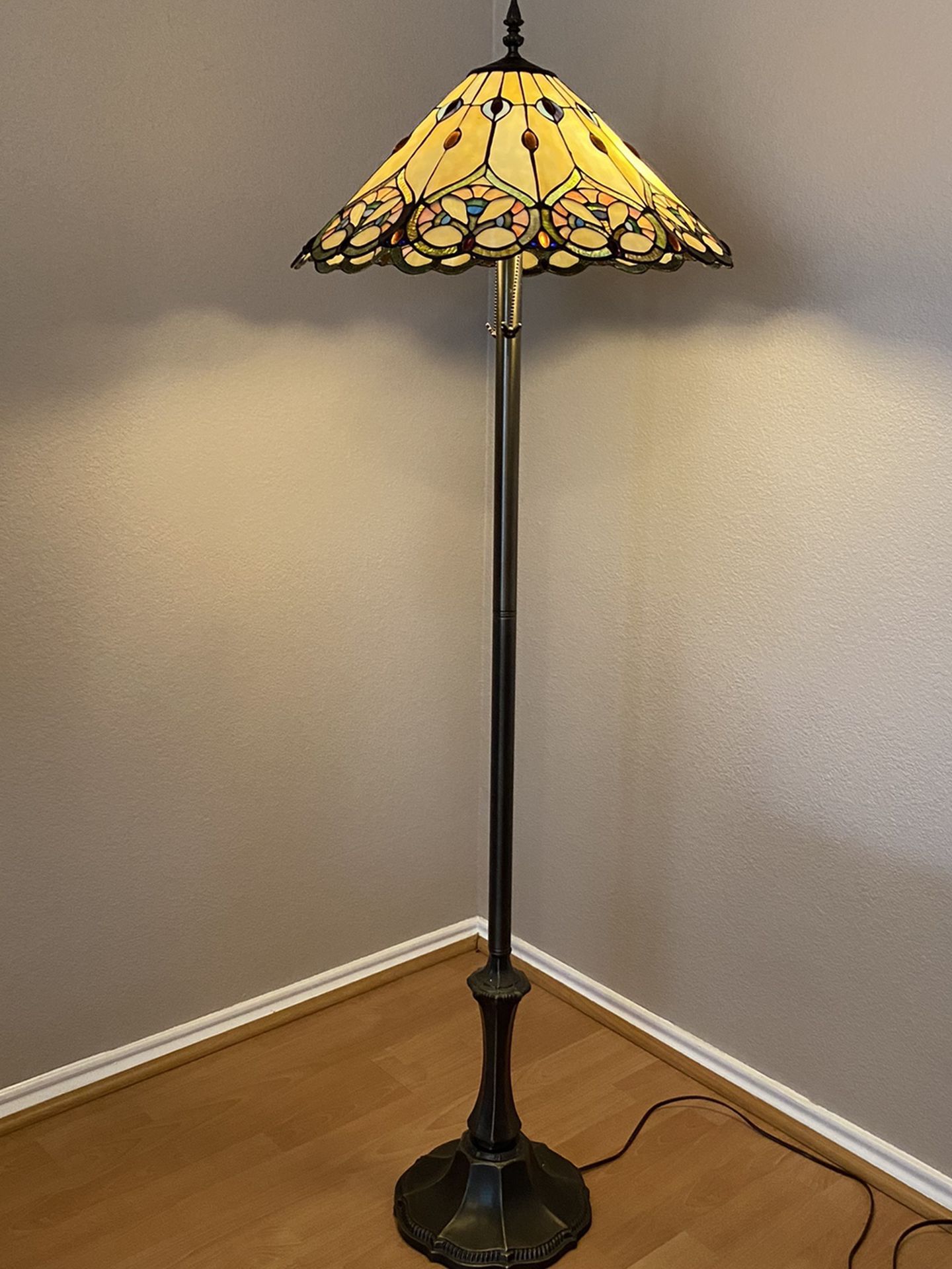 Matching Stained Glass Lamps