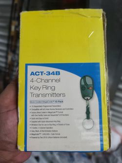 4 Channel Gate Transmitter (Linear) For Hotel Valet Gate