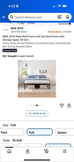 Full Size Bed Frame