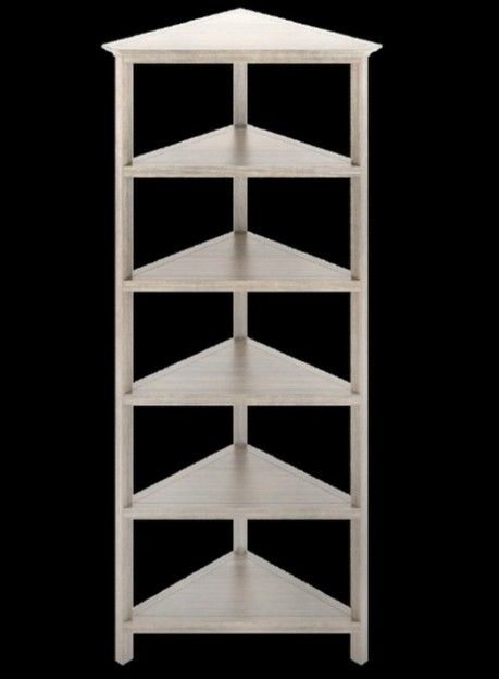 Tall Corner Bookshelf