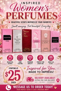 Women inspired perfumes