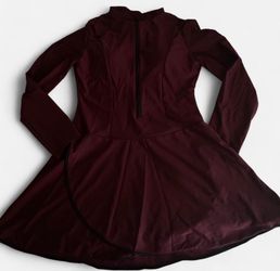 Burgundy Swim dress size Medium