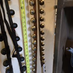 Antique Brass Sleigh Bells