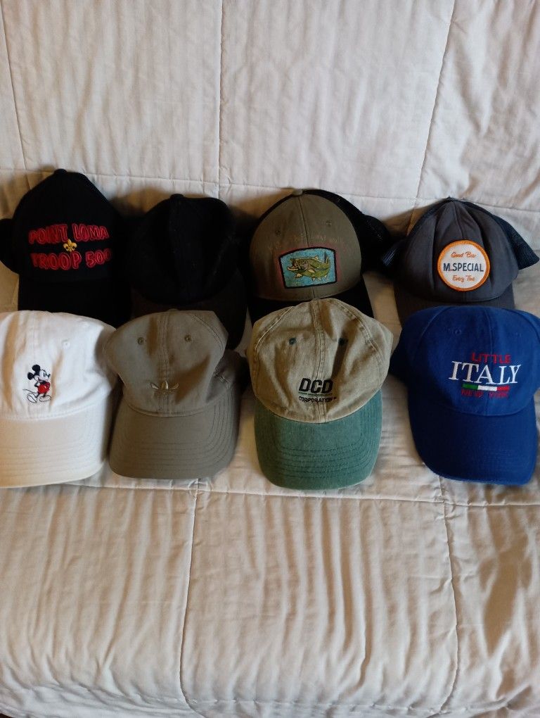 20 Hats 2$each.dresser, Tables, Chairs, Rolling Tray