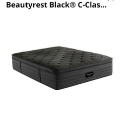 NEW!!..King Beayturest Black C- Class Mattresses