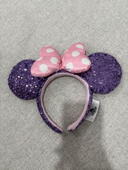 purple disney ears