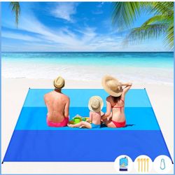 BYDOLL Beach Blanket Waterproof Sandproof 