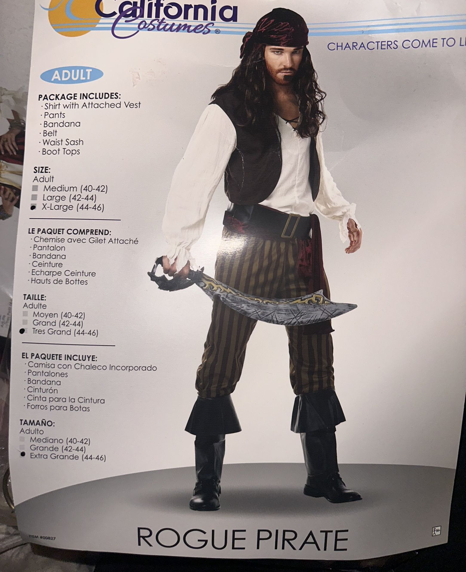 Men’s Pirate Costume