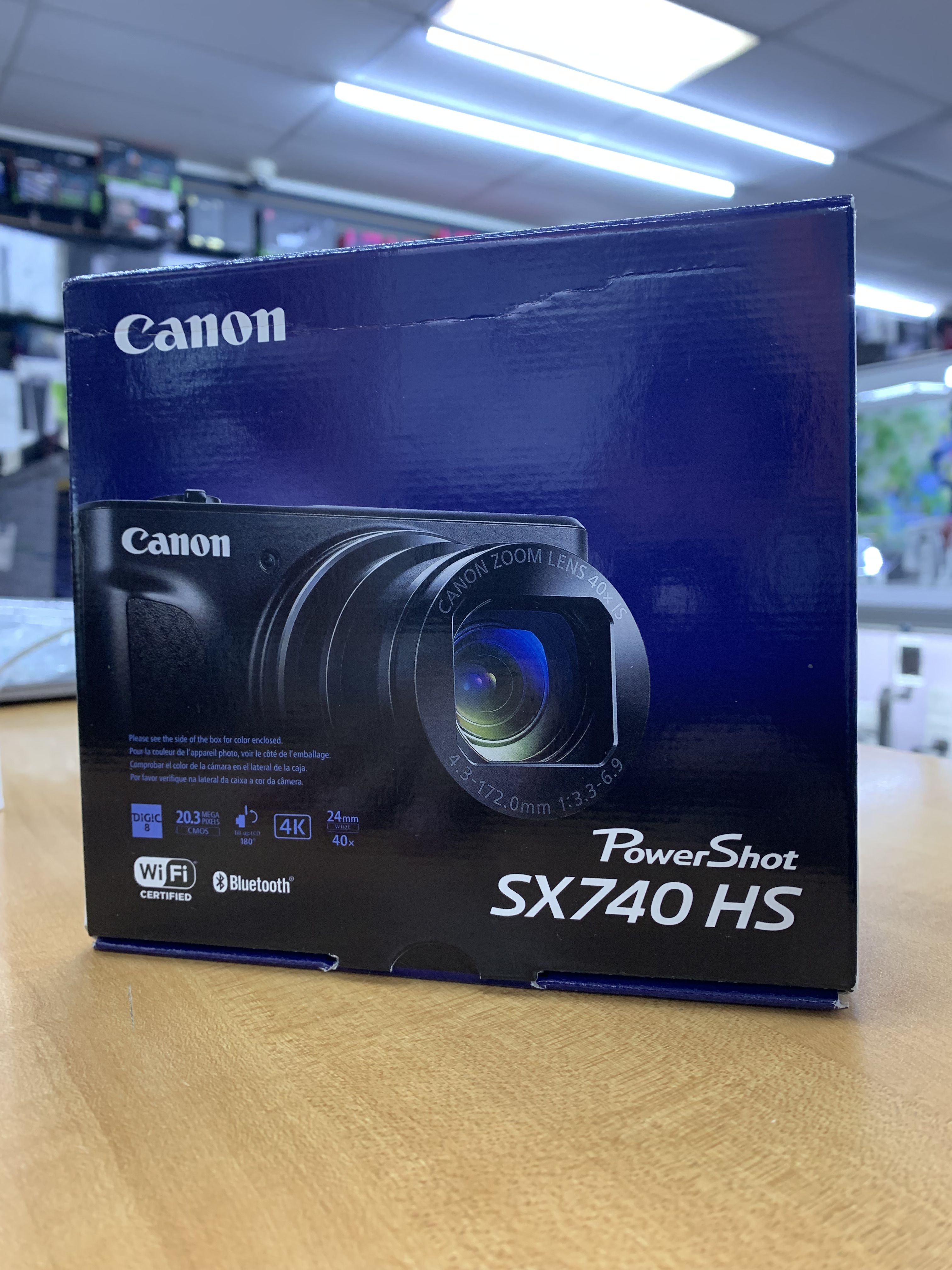 Canon PowerShot SX740 HS US Warranty