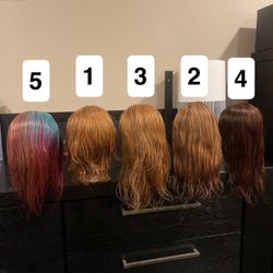 Mannequin Head Practice Hair Makeup Cosmetology 