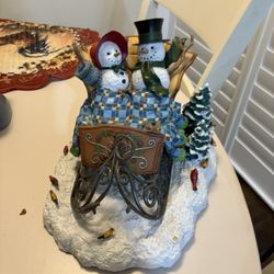 Lenox~”Cozy Companies Snowman” Figurine