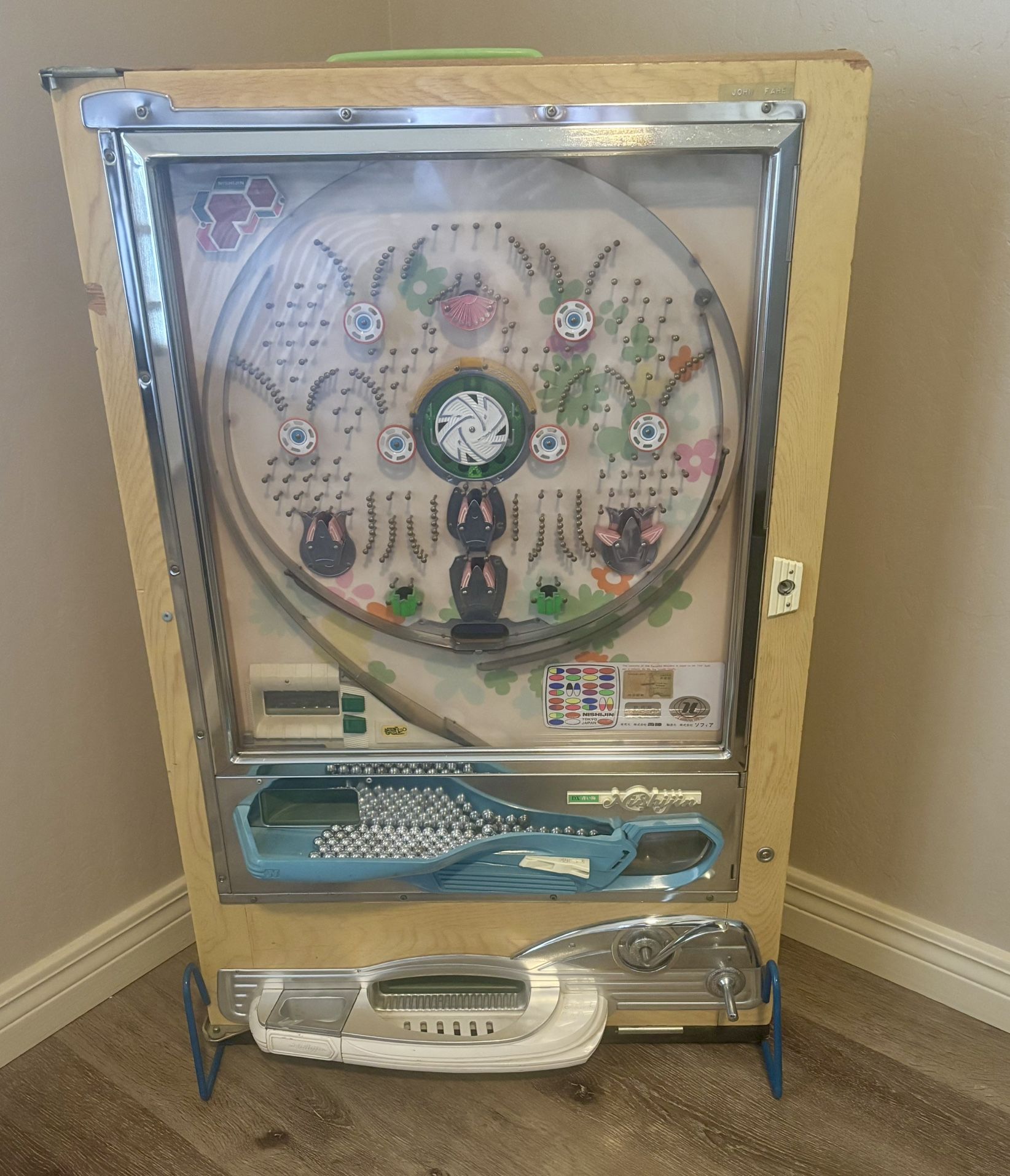 Vintage 1970’s Rare Nishijin Pachinko Game
