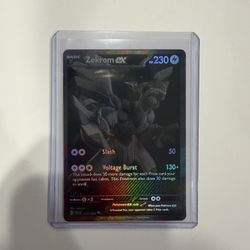 Zekrom ex Black White Rare