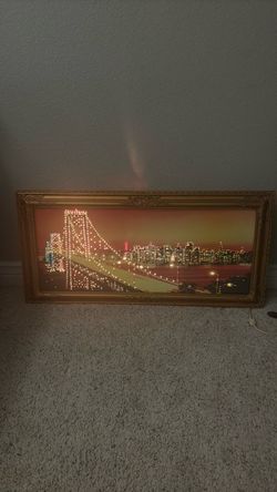 Picture frame light up