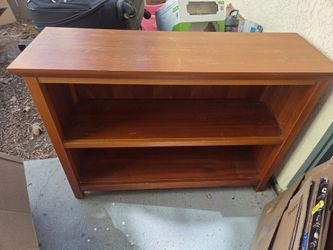 Brown shelf