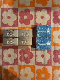 Disney 100 and Disneyland 70 McDonald's Happy Meal Toys