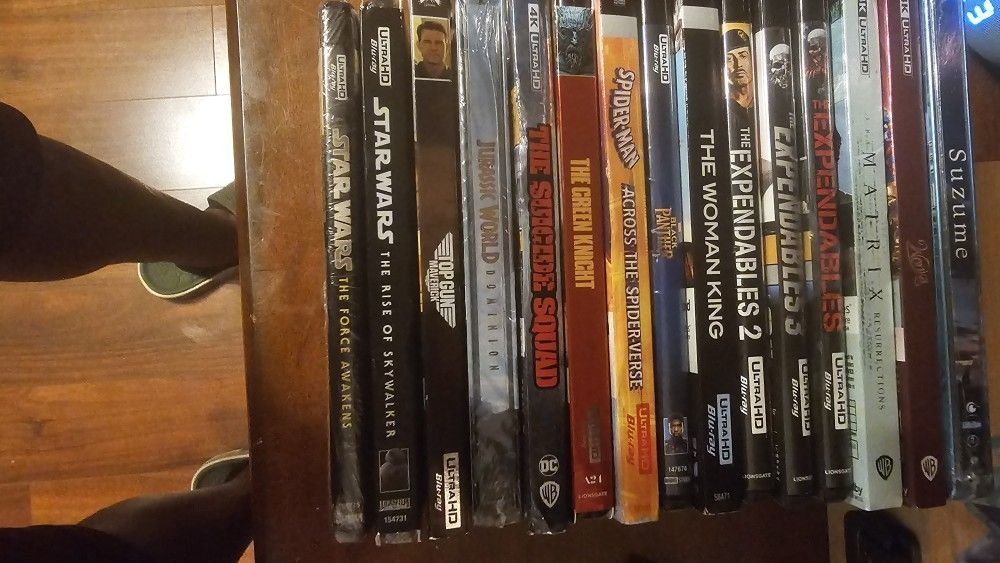 (15) 4k Ultra HD Movies