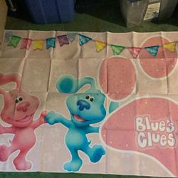 Blue’s Clues Birthday Backdrop