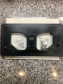 Honda CRV license plate bracket