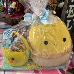 Easter Basket- Squishmallows Edwin