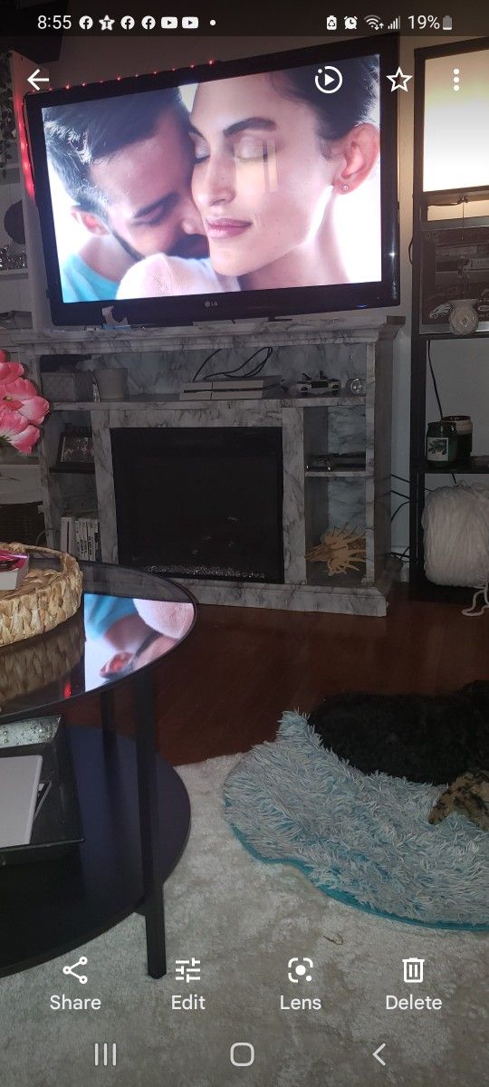 50 Inch Tv With Jail Broken Fire Stick