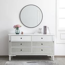 Shelly 6 Drawer Double Dresser