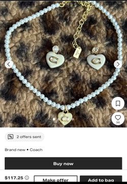 Coach necklace