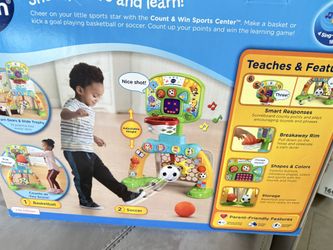 VTech Centro Deportivo Unidad & Win con Accesorios, Juguetes para Bebés y Niños Pequeños